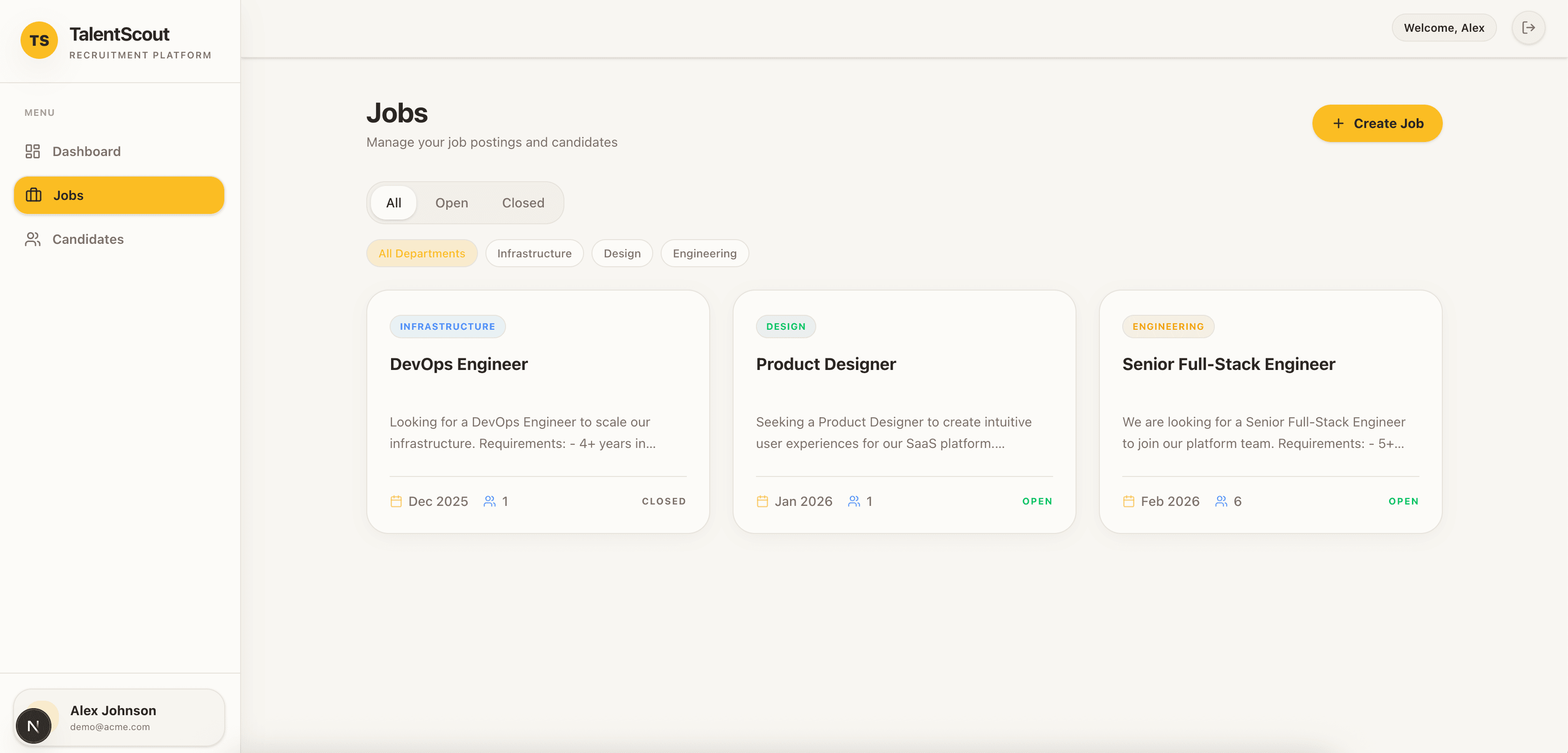 Talent Scout detail 1